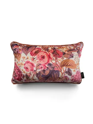 The Brambles Velvet Rectangle Cushion